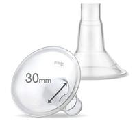 Maymom Myfit Boucliers de 30 mm ; compatible avec le tire-lait Medela - Personalfit, Freestyle, Harmony, Maxi, Freestyle Flex Connecteur ; connexion au connecteur large/étroit, 2 pièces