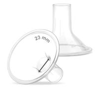 Maymom MyFit - Protège-seins 23 mm - Taille moyenne - En deux parties - Compatible avec tire-lait Medela - Idéal pour les soutiens-gorge mains libres - Il ne s'agit pas d'un produit original