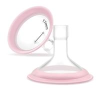 Maymom MyFit Shields, série Pano 17 mm ; compatible avec tire-lait Medele - PersonalFit, Freestyle, Harmony, Maxi, Freestyle Flex Connector; Se connecte au connecteur Maymom Widemouth/Narrow 2 pièces