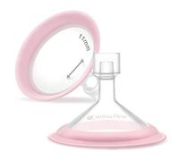 Maymom MyFit téterelles compatibles avec Medela PersonalFit, Freestyle, Harmony, Maxi, Flex et connecteurs large ou étroit Maymom, accessoire compatible non original, 2 pièces, Pano 11 mm
