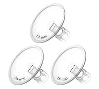 Maymom MyFit téterelles Saucer Goldie Pack 13 14 15 mm, compatibles avec tire-lait Medela et connecteurs Maymom base large et étroite