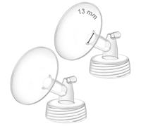 Maymom pièce de tire-lait à col large 13 mm, compatible avec S1 S2, inclut flasque à large ouverture, accessoire compatible, non original