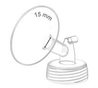 Maymom Pièce de tire-lait compatible avec S1 S2 9 Plus, inclut une flasque à col large 15 mm, accessoire compatible, non original