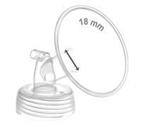 Maymom Pièce de tire-lait compatible avec S1 S2 9 Plus, inclut une flasque à col large 18 mm, accessoire compatible, non original