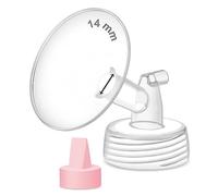 Maymom pièce de tire-lait compatible avec S1 S2 Luna, bride large 14 mm, valve bec de canard, accessoire compatible non original, pièces de remplacement