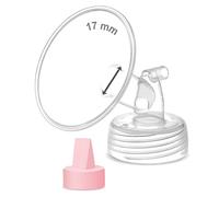 Maymom pièce de tire-lait compatible avec S1 S2 Luna, téterelle 17 mm avec valve, accessoire compatible non original, pièces de remplacement