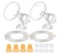 Maymom Pièces de pompe compatibles avec les pompes Medela Pump in Style ; ne convient pas pour pompe in style avec MaxFlow Pro Pro + (brides de 15 mm)