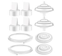 Maymom Pièces de pompe compatibles avec Spectra S1 Spectra S2 Spectra 9 Plus Synergy Gold Incl Canard Valve Silicone Membrane Protection Anti-refoulement Tube de Remplacement Pièces de rechange