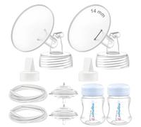 Maymom Pièces de pompe compatibles avec Spectra S2 S1, valve à bride de 14 mm, protecteur de refoulement, pièce de pompe de rechange Spectra S2 non originale