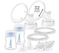 Maymom Pièces de pompe compatibles avec Spectra S2 Spectra S1, avec brides (32 mm) valves, tubes, bouteilles, protecteurs anti-refoulement. Accessoires Spectra S2 non originaux.