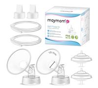 Maymom pièces de tire-lait compatibles avec Spectra S2, S1 et 9 Plus, téterelle 19 mm, valve, tuyau et protection anti-retour, accessoire compatible non original