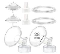 Maymom pièces de tire-lait compatibles avec Spectra S2, S1 et 9 Plus, téterelle 24 mm, valve, tuyau et protection anti-retour, accessoire compatible non original