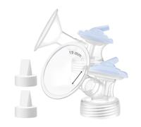 Maymom pièces tire-lait 19 mm compatibles avec Bellababy Double Electric MiniO, accessoire compatible non original