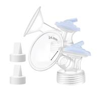 Maymom pièces tire-lait 24 mm compatibles avec Bellababy Double Electric MiniO, accessoire compatible non original