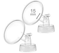 Maymom Pompe à col large de 15 mm pour pompes Spectra S1/S2 ; compatible avec les pompes Syngergy Gold Motif Luna ; bride à large ouverture ; bride Spectra non originale ; remplace Spectra Shield