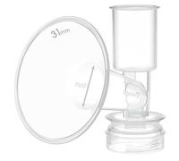 Maymom téterelle 31 mm monobloc compatible avec Ameda Purely Yours Finesse, non compatible MYA, accessoire compatible non original