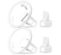 Maymom valve de tire-lait et téterelle MyFit 27 mm compatibles avec Lansinoh Signature Pro, Smartpump et tire-lait manuel