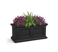 Mayne Fairfield Jardinière de fenêtre de 0,6 m - Auto-arrosage, résistante aux intempéries - Design Durable pour Une Utilisation en extérieur, Parfait pour Les fenêtres, Les balustrades ou Les