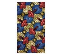 MAYNOWAX Coupon Pagne Tissu Wax Africain 100% coton 2 yards soit 180 cm x 120 cm