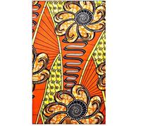 MAYNOWAX Coupon Pagne Tissu Wax Africain 100% coton 2 yards soit 180cm x120cm