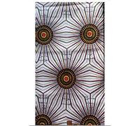 MAYNOWAX Coupon Pagne Tissu Wax Africain 100% coton 2 yards soit 180cm x120cm