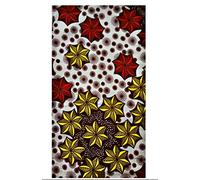 MAYNOWAX Coupon Pagne Tissu Wax Africain 100% coton 2 yards soit 180x120cm