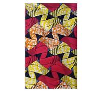 MAYNOWAX Coupon Pagne Tissu Wax Africain 100% coton 2 yards soit 180x120cm