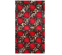 MAYNOWAX Coupon Pagne Tissu Wax Africain 100% coton 2 yards soit 180x120cm