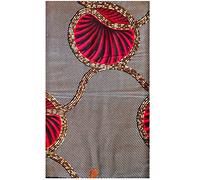 MAYNOWAX Coupon Pagne Tissu Wax Africain 100% coton 2 yards soit 180x120cm