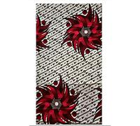 MAYNOWAX Coupon Pagne Tissu Wax Africain 100% coton 2 yards soit 180x120cm