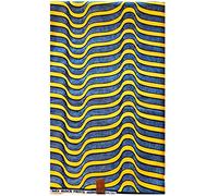 MAYNOWAX Coupon Pagne Tissu Wax Africain 100% coton 2 yards soit 180x120cm
