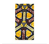 MAYNOWAX Coupon Pagne Tissu Wax Africain cire original 100% coton 2 yards soit 180cm x120cm