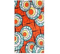 MAYNOWAX Coupon Pagne Tissu Wax Africain cire original 100% coton 2 yards soit 180cm x120cm