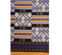 MAYNOWAX Coupon Tissu Pagne Wax africain 100% coton 2 yards soit 180 cm x120cm