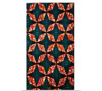 MAYNOWAX Coupon Tissu Pagne Wax Africain 100% coton 2 yards soit 180cm x120cm