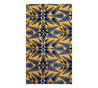 MAYNOWAX Coupon Tissu Wax original Pagne Africain 100% coton 2 yards soit 180cm x 120cm