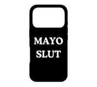 Mayo Slut - Barbecue Amusant pour gourmandise à la Sauce Mayonnaise Coque pour iPhone 17 Pro