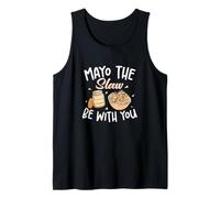 Mayo The Slaw Be With You Éventail amusant salade de chou Débardeur