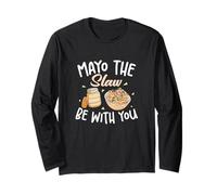 Mayo The Slaw Be With You Éventail amusant salade de chou Manche Longue