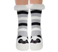 Mayoii Chaussettes d'hiver chaudes et moelleuses pour femme, panda, Taille unique