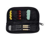 Mayoii Étui pour fléchettes - Peut contenir 3 fléchettes, portable et durable pour l'entraînement cible, support de fléchettes de protection pour les amateurs et les professionnels, Noir , Dartbox