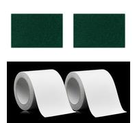 mayoken PEVA Lot de 2 rouleaux de ruban adhésif antidérapant en nylon, 10 cm x 10 m, transparent, autocollant, motif diamant, bandes antidérapantes pour escaliers, intérieur et extérieur