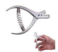 MAYOKIAAR Pince perforatrice en acier inoxydable de 2 mm en forme de U - Pince coupante et pince à coudre tranchante - Pour les amateurs de bricolage