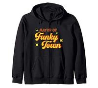 Mayor of Funky Town 1970s Disco Funk 70s Retro Funk Sweat à Capuche