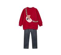 Mayoral Conj Legging fantaisie pour fille, Plomb, 7 ans