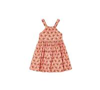 MAYORAL Robe d'été pour fille - Imprimé - 100 % coton - Robe sans manches - Vêtements pour fille de 2 ans à 8 ans, Flamingo, 3 ans