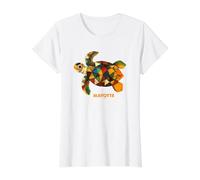 Mayotte 976 Tortue de Mer Vintage Maore T-Shirt Graphique avec Valeur