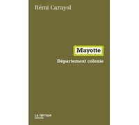 Mayotte - Département Colonie