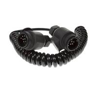 Maypole 8 Broches 1,5 m 2 × 8 Broches et câble de Connexion 8 Fils bouclés pour éclairage de remorque