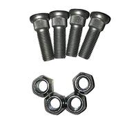 Maypole UK Ltd Lot de 4 écrous de Roue M12 x 1,5 et boulons de Voiture, remorque MP4197B et MP4195B